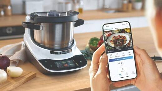 Das Angebot der BSH ist vielfältig, hier der Bosch Cookit.
