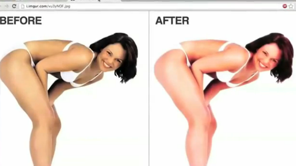 Die Photoshop-Aktion versprach einen "Skin Glow Effect". Die Photoshop-Aktion versprach einen "Skin Glow Effect".