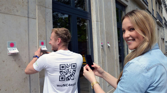 Smartphone-gestützte Schnitzeljagd beim ADC-Festival Smartphone-gestützte Schnitzeljagd beim ADC-Festival