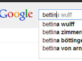 Bettina Wulff darf aufatmen: BGH schränkt Googles Autocomplete-Funktion ein Bettina Wulff darf aufatmen: BGH schränkt Googles Autocomplete-Funktion ein