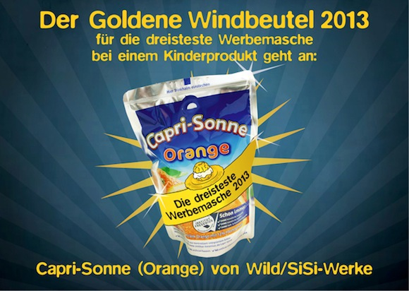 Capri-Sonne nutzt laut Foodwatch die "dreisteste Werbemasche" für Kinder. Capri-Sonne nutzt laut Foodwatch die "dreisteste Werbemasche" für Kinder.