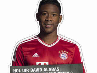 Hypovereinsbank verpflichtet Bayern-Star Alaba Hypovereinsbank verpflichtet Bayern-Star Alaba