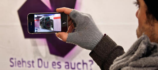 Augmented Reality für den Sender Syfy: "Siehst du es auch?"