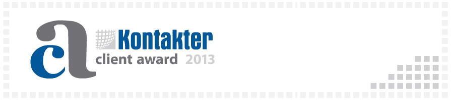 Kontakter Client Award 2013 Kontakter Client Award 2013