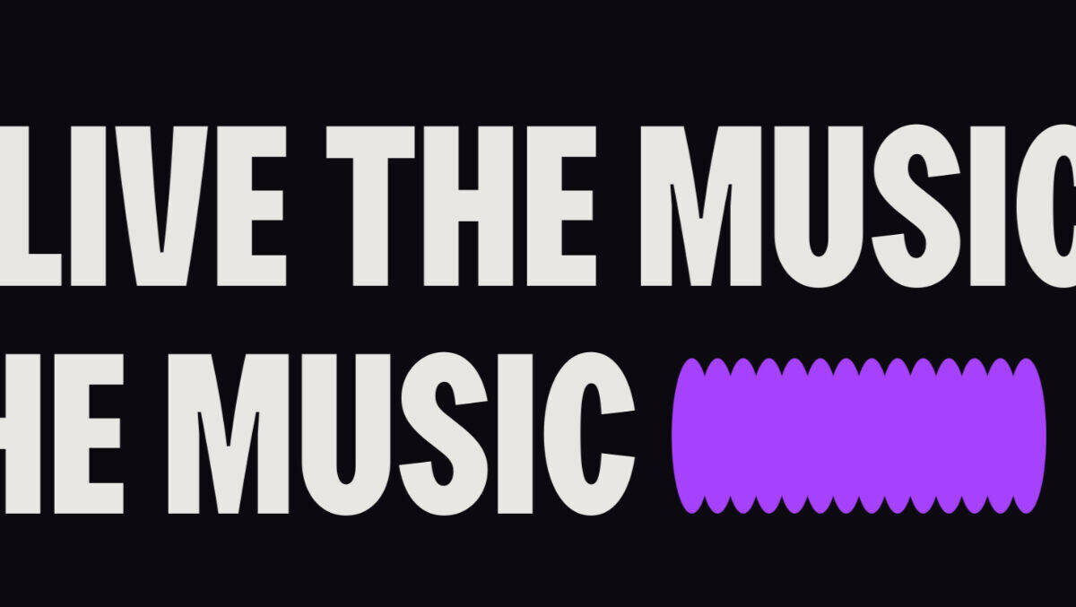 Der neue Claim von Deezer: "Live the music".