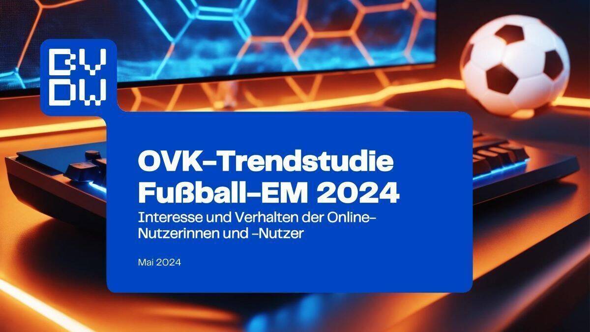 Eine neue Studie untersucht das Interesse der Deutschen an der Fußball-EM