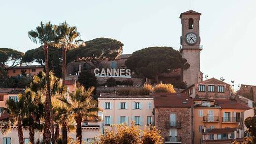 Altstadt Le Suqet in Cannes: Im Juni kommen die Werber:innen