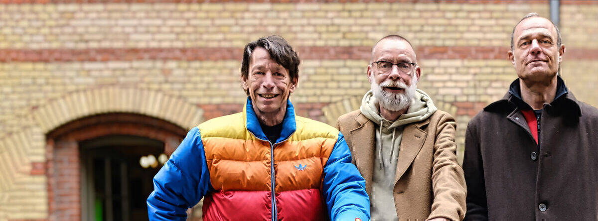 Werbe-Supermarkt: Klemens Schüttken (v.l.), Marc Wientzek, Ralf Reinsberg