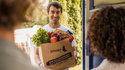 Knusprige beliefert zukünftig die bisherigen Amazon-Fresh-Kunden.