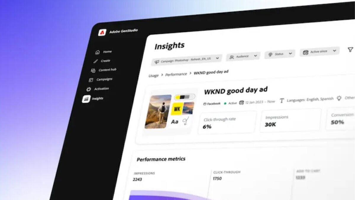 GenStudio: Das neue KI-getriebene Marketingtool von Adobe.