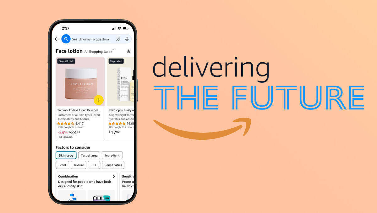 Amazon sieht die Zukunft im Shopping mit Künstlicher Intelligenz.
