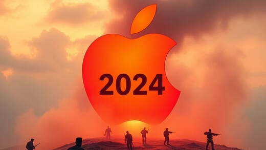 Das Jahr 2024: Apple auf dem Gipfel des Erfolgs, wieder einmal.