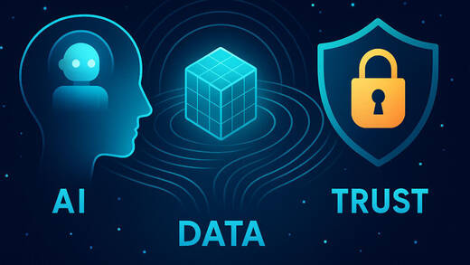 Die drei Säulen des KI-Marketings.