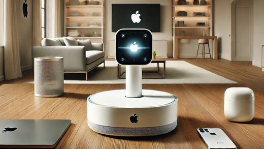 So könnte ein smarter Roboter von Apple aussehen.
