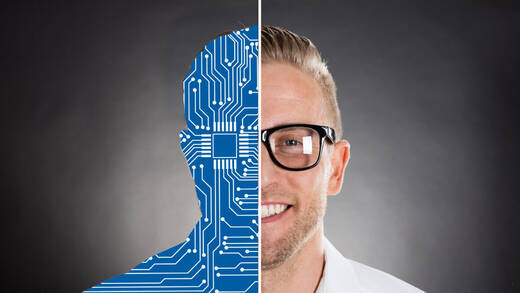 Die KI übernimmt Routinen, doch der Mensch bleibt für Kontext, Entscheidung und Qualität gefragt.