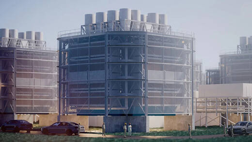 Climeworks plant in den USA im Bundesstaat Louisiana 2026 ein DAC-Anlage mit Megatonnen-Kapazität zu errichten.