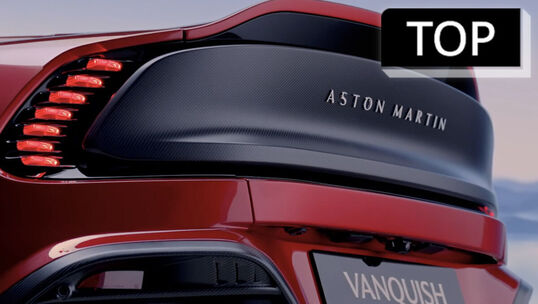 Bild: Aston Martin Vanquish vs. Kampagne: Was stiehlt wem die Show?