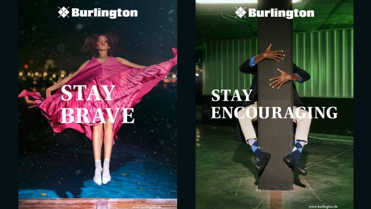 Burlington wirbt mit britischer Attitude