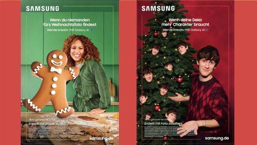 Samsung feiert Weihnachten – mit KI