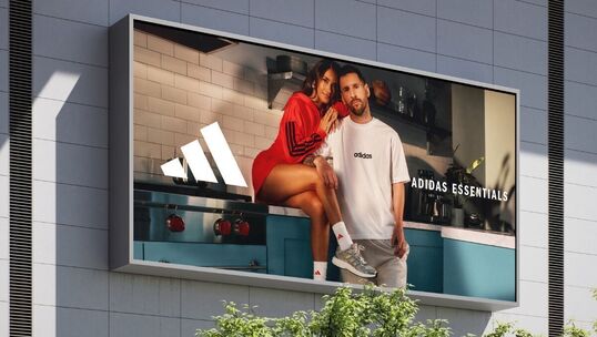 Bild: Familienmarketing bei Adidas: Messis privates Glück als Werbestrategie