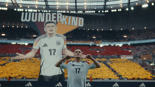 Florian Wirtz ist Teil der neuen Adidas-Kampagne