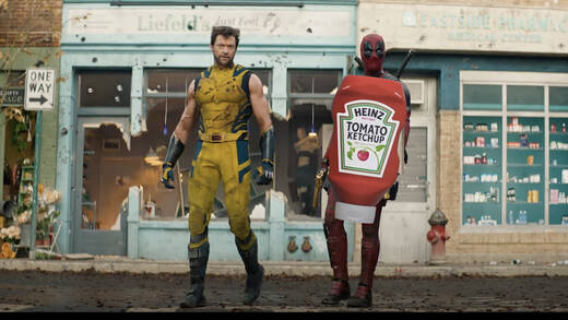 Senf und Ketchup werden zu Deadpool und Wolverine