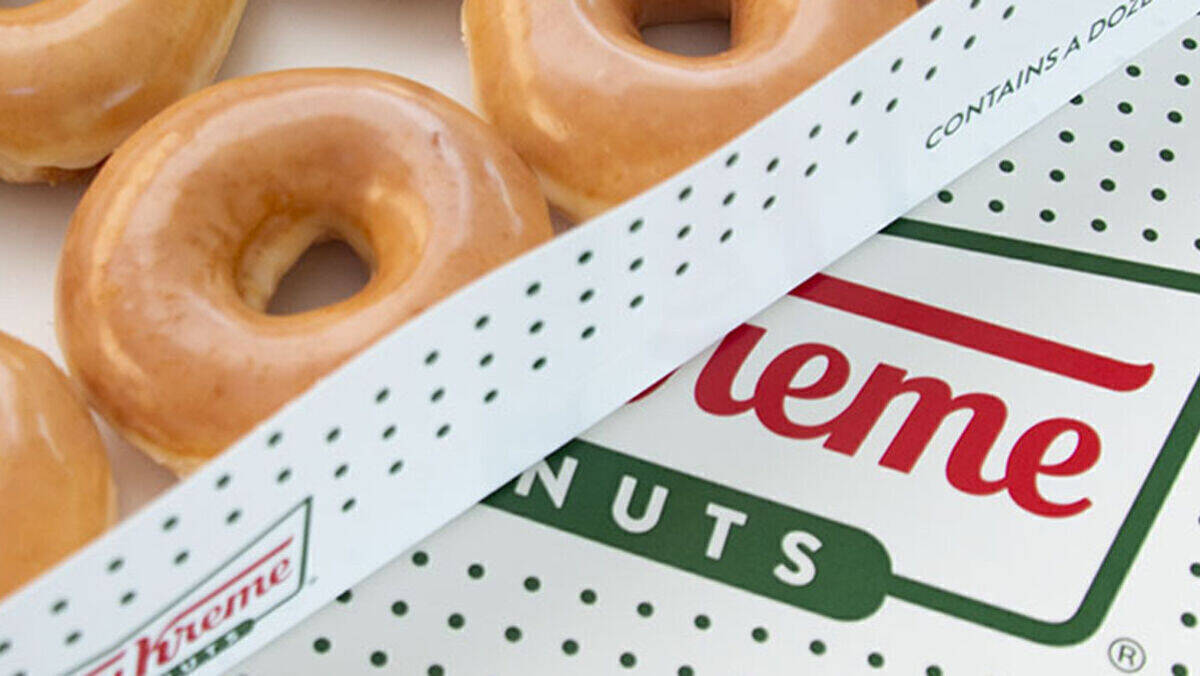 Bald auch in Deutschland: Krispy Kreme.