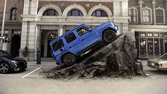 Bild: Mercedes-Benz startet G-Klasse-Kampagne mit Bradley Cooper  