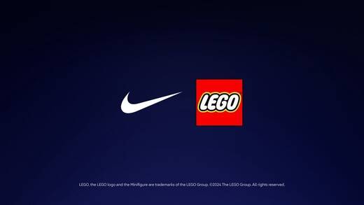 A match made in heaven: Nike und die Lego Group.