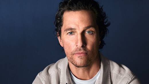 Matthew McConaughey im Hemd von Olymp.