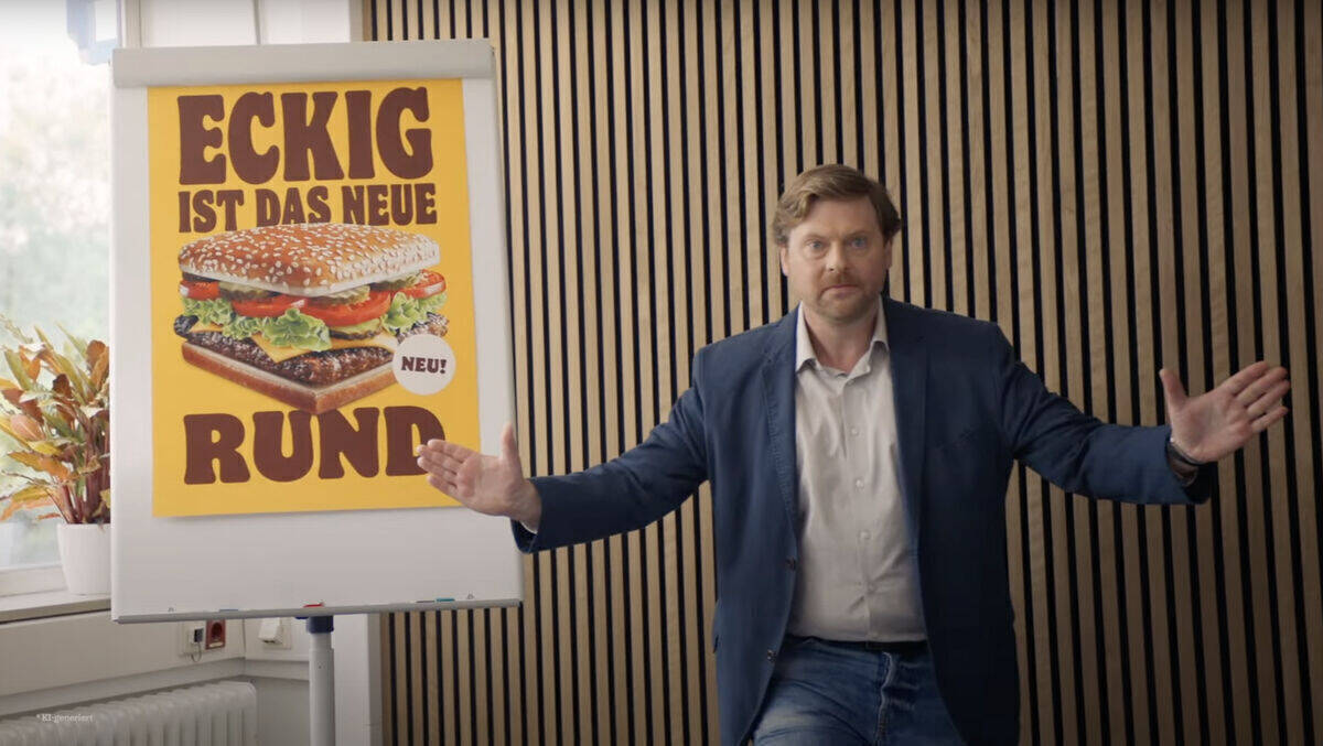 Werden die Burger King-Burger jetzt eckig? 