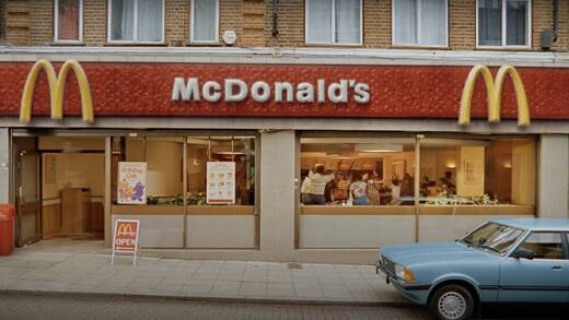 McDonald's in UK feiert ein wichtiges Jubiläum.
