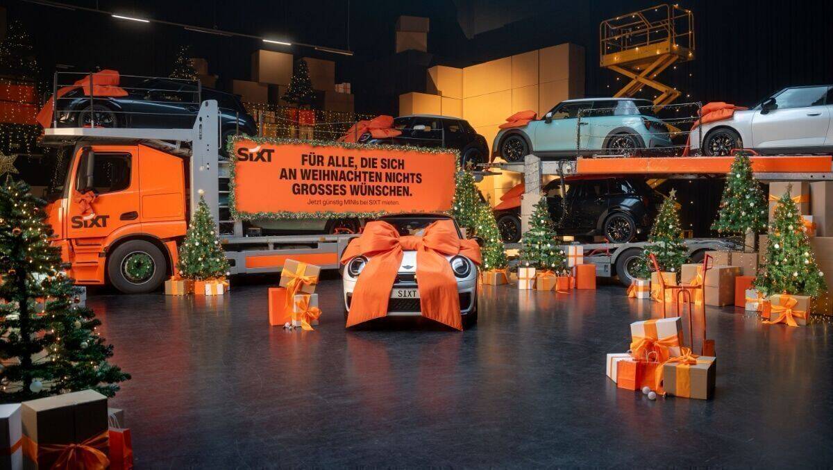 Sixt und Mini mit gemeinsamer Weihnachtskampagne