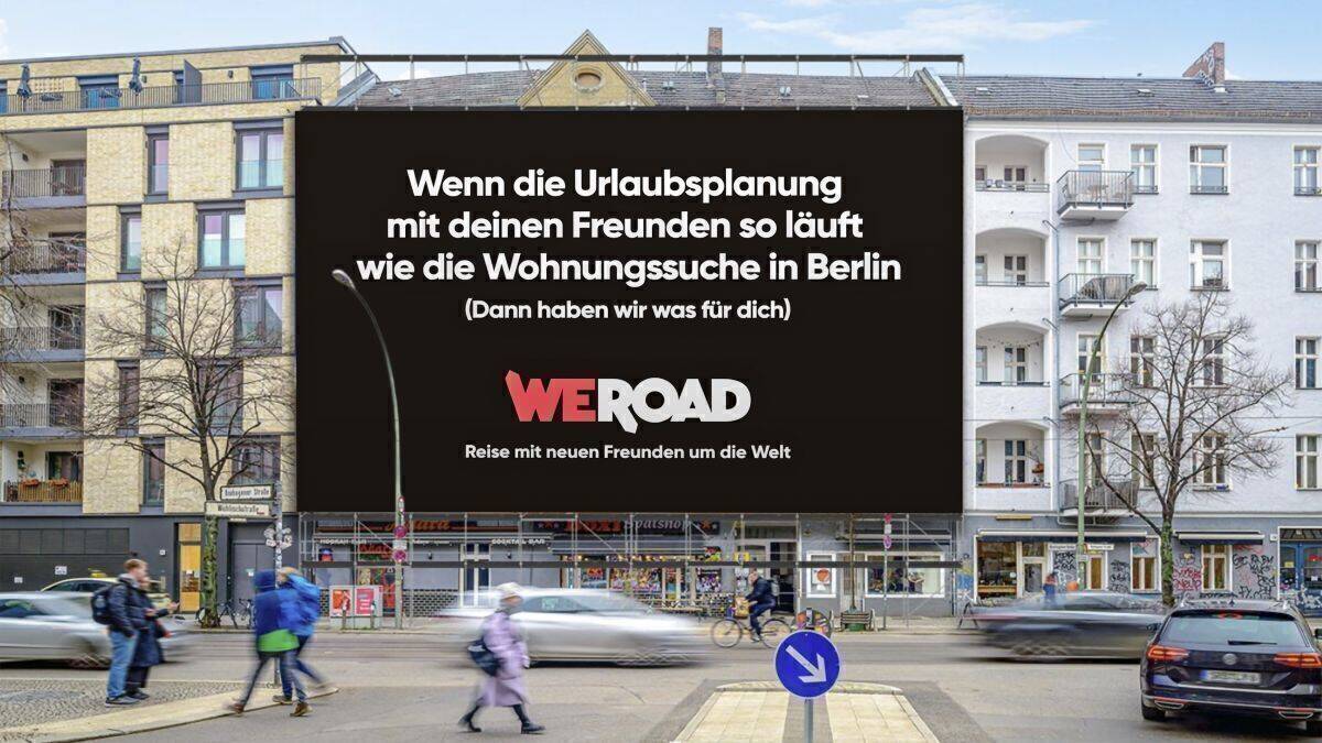 Plakat in Berlin