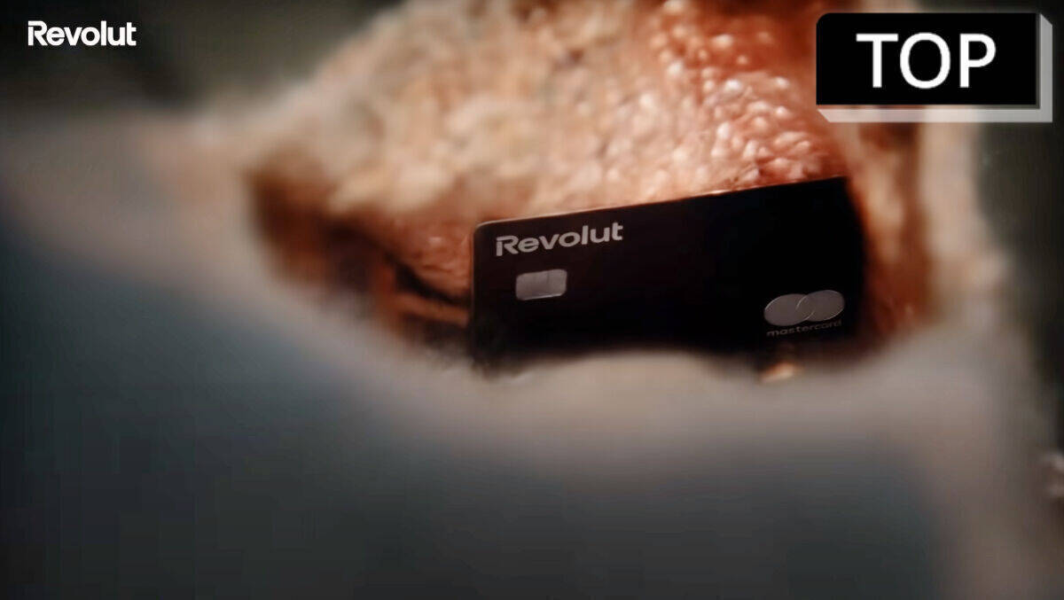 Revolut lädt ein langweiliges Thema emotional auf.