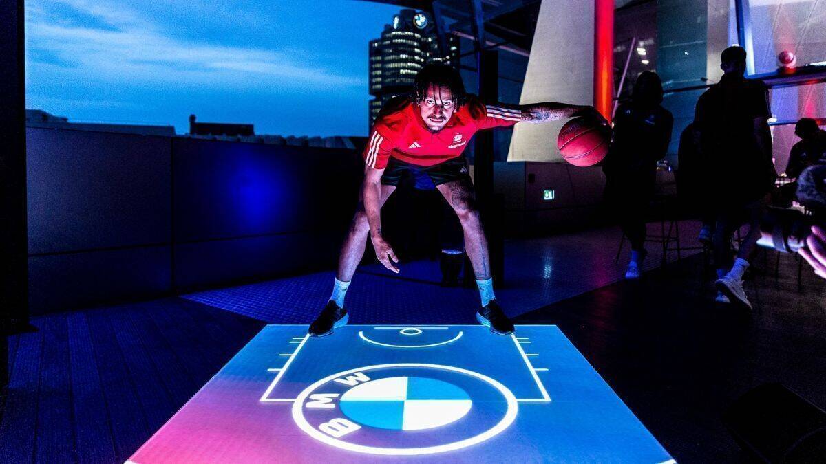 So spektakulär startet BMW in die Basketball-Saison WandV