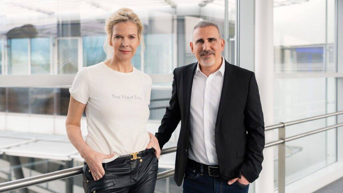 Valerie Weber und Guy Fränkel, das neue Geschäftsführungs-Duo der Antenne Bayern Group.