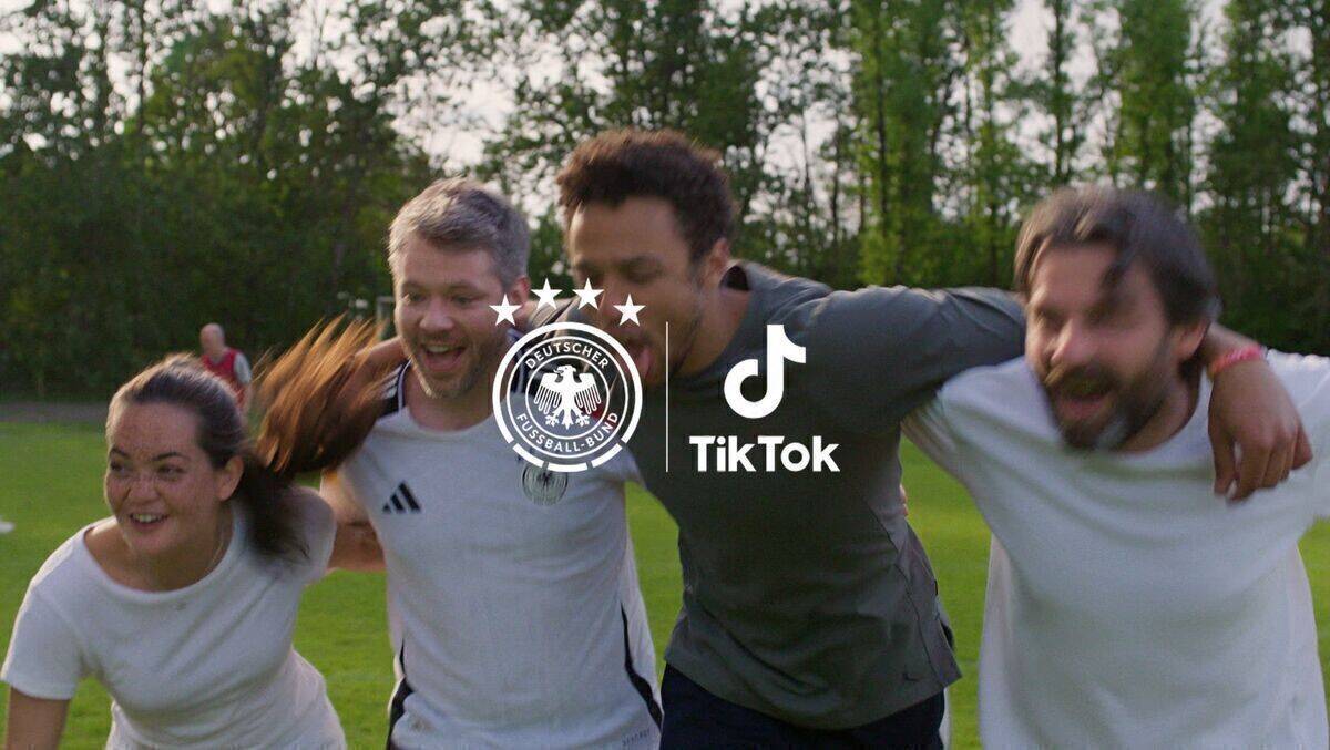 TikTok startet zur EM eine 360-Grad-Kampagne.