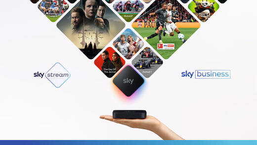 Sky startet das neue Angebot "Sky Stream Hotel"