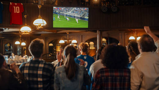 Die Fußball-WM: Einer der wenigen Momente gleichzeitiger TV-Nutzung.