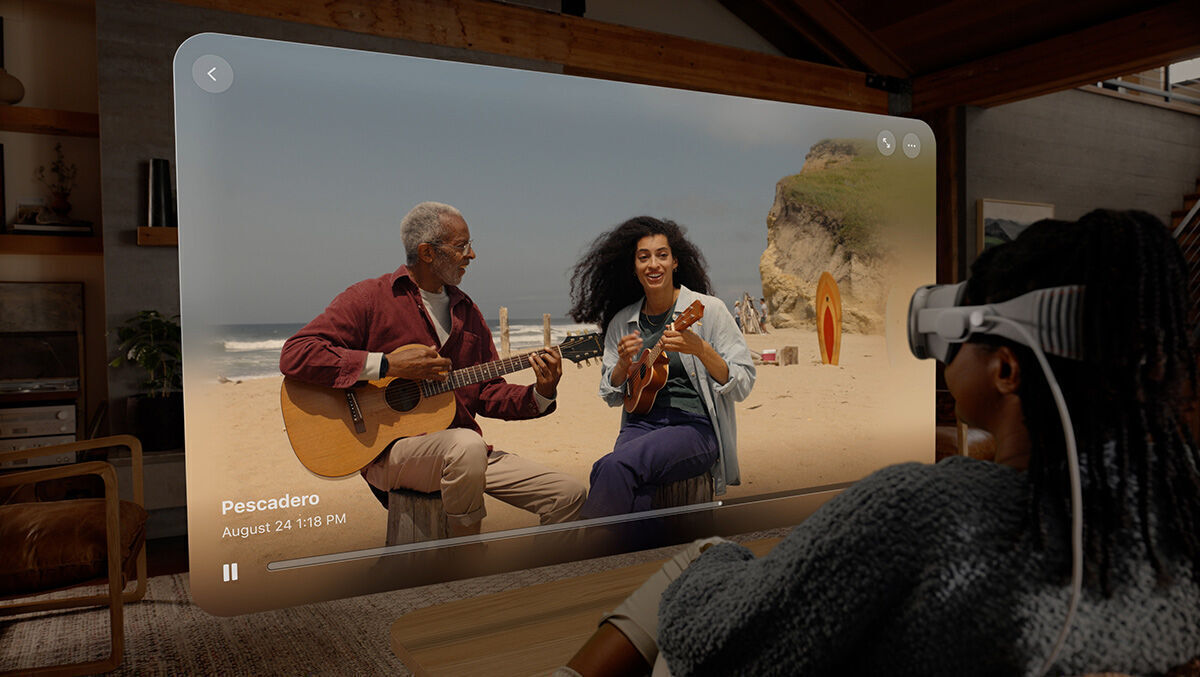 Apple: So Sehen Die Neuen 3D-Videos Auf Der Vision Pro Aus | W&V