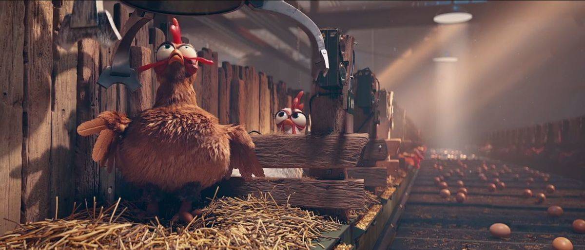 Hühner, die nicht mehr produktiv sind, werden in der Eierindustrie "entsorgt".