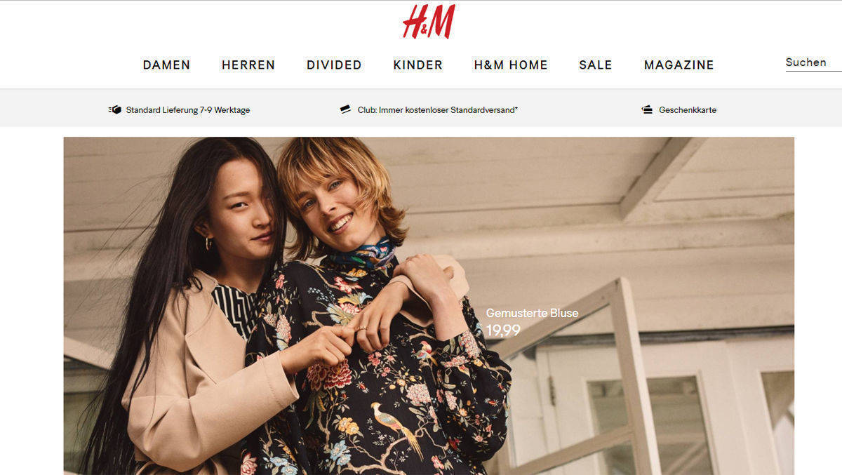 H&M entschuldigt sich für lange Lieferzeiten im Online ...