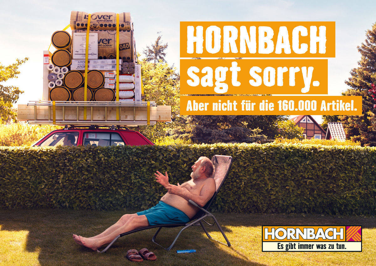 33++ Hornbach spruch , Hornbach wiederholt sich und sagt &quot;Sorry&quot; W&amp;V
