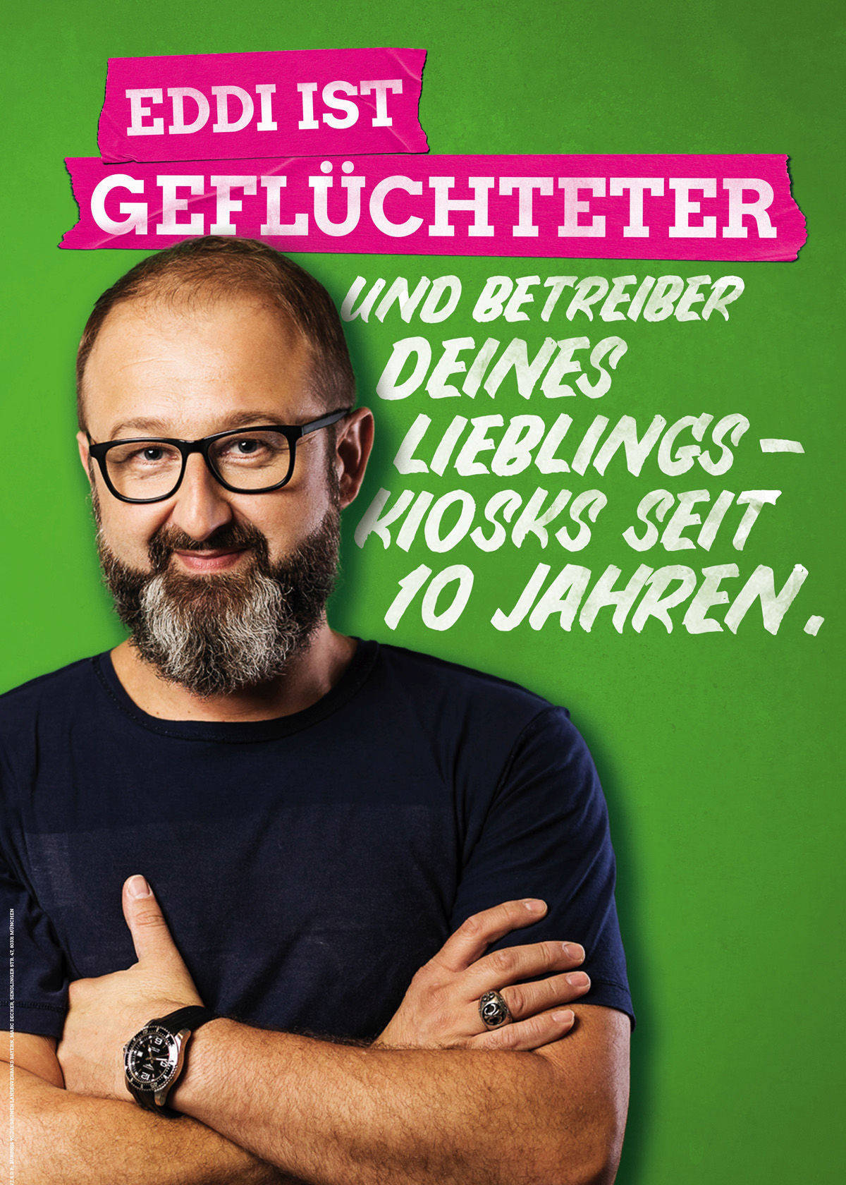 Ein Plakatmotiv der Grünen aus dem Wahlkampf 2018.